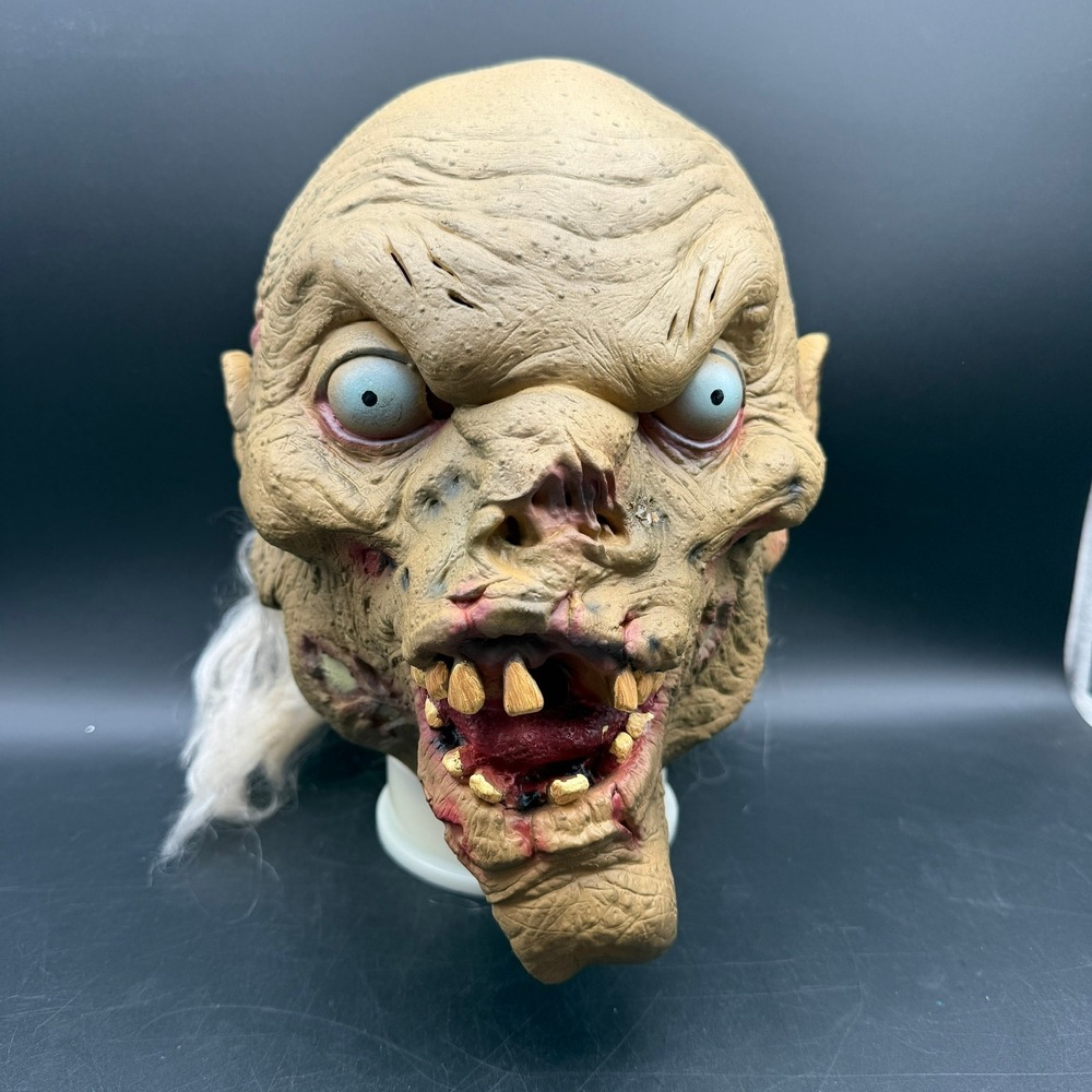 Vtg 1993 Tales from the Crypt The Crypt Keeper Halloween Latex Mask OS Horror